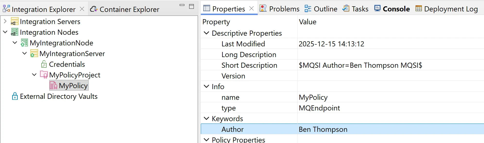 policy keywords toolkit